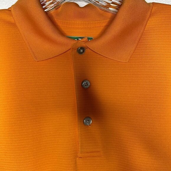 Pro Tour Golf Polo Medium Lot of 2 Blue & Orange Cool Play - Picture 8 of 10
